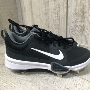 Nike Force Zoom Trout 9 Baseball Cleats Black White FB2907-001 Men's Size 7 NWOT